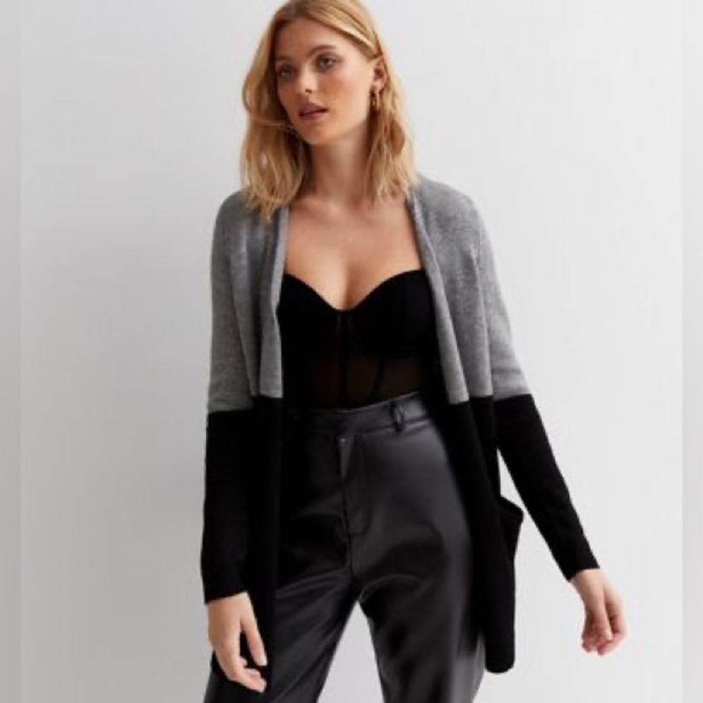 Staccato two toned cardigan